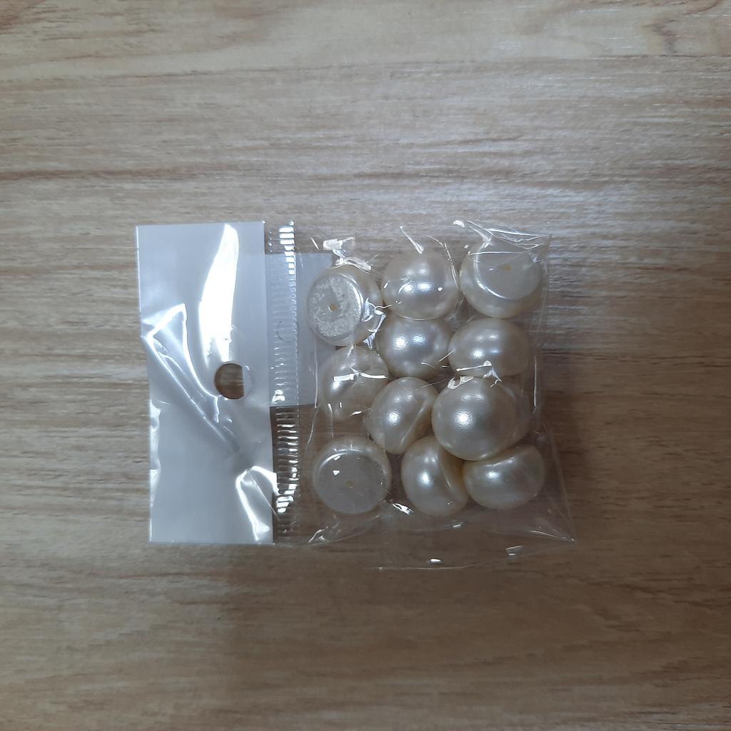 PERLA ACRILICA DE PEGAR 12MM 8GRS