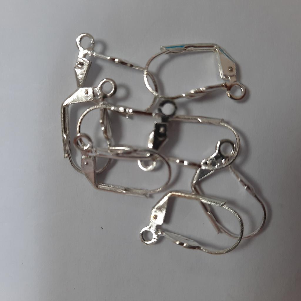 PATENTE DE ARGOLLA CON FLOR FANTASIA 4PARES