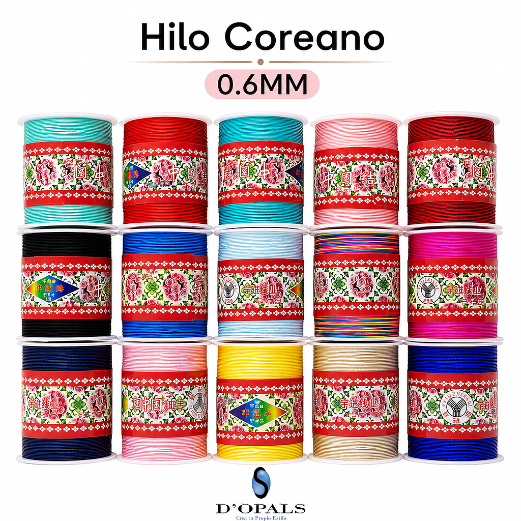 ROLLO HILO COREANO 0.6MM 100MTS
