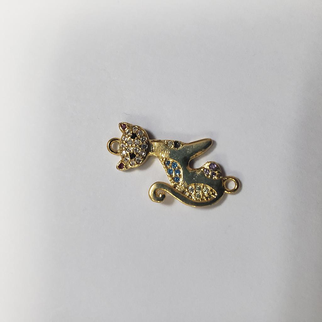 DIJE MICROCIRCON GATO