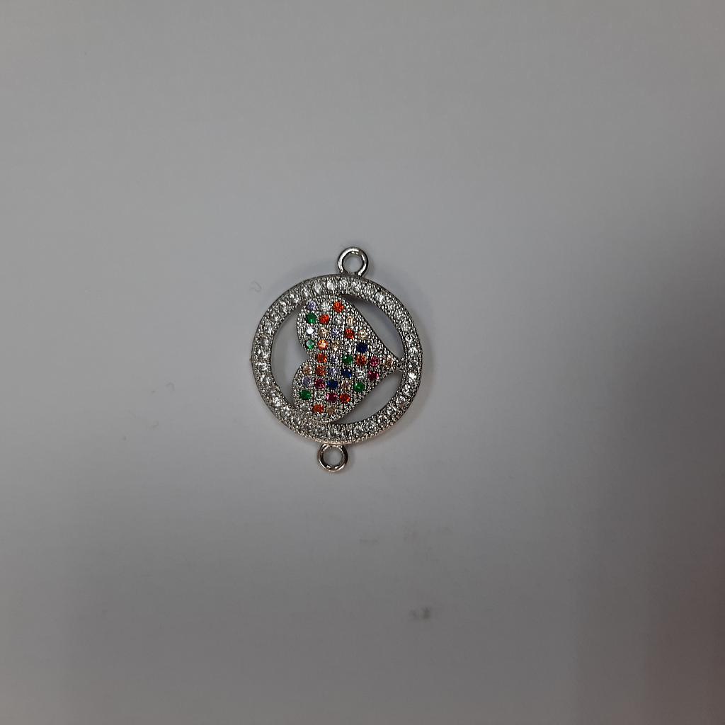 DIJE MICROCIRCON CORAZON