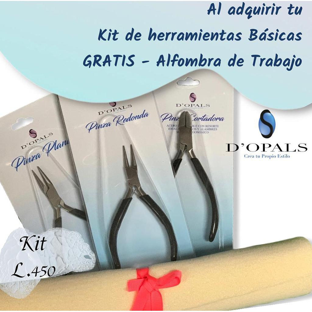 KIT DE 3 HERRAMIENTAS BASICAS D'OPALS + UNA ALFOMBRA GRATIS