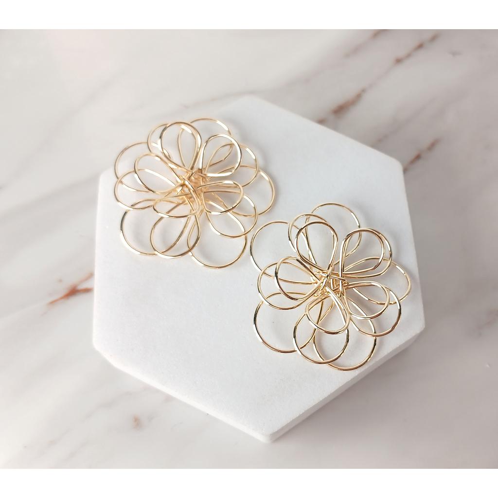 FLORES 40MM ELECTROENCHAPADO