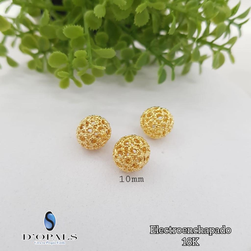 SEPARADOR REDONDO 10MM ELECTROENCHAPADO