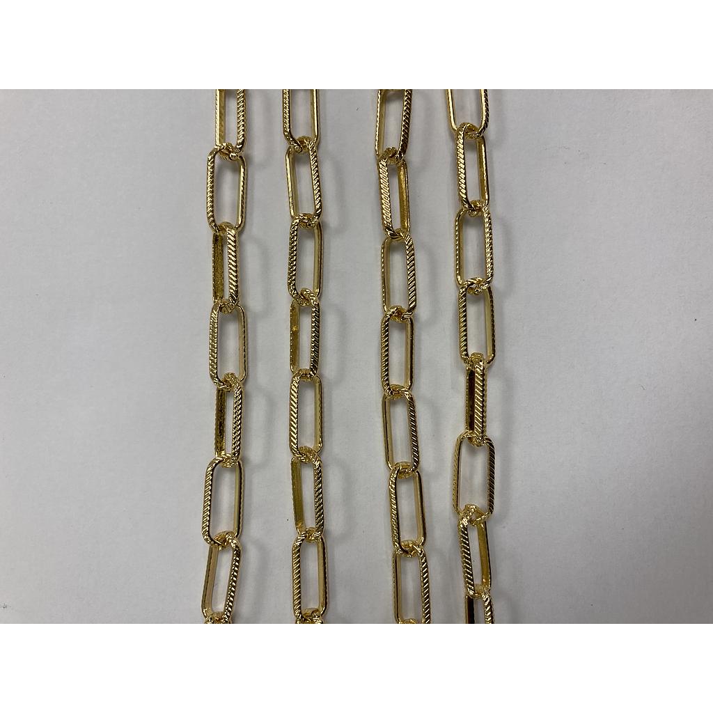 CADENA DE ALUMINIO DORADA