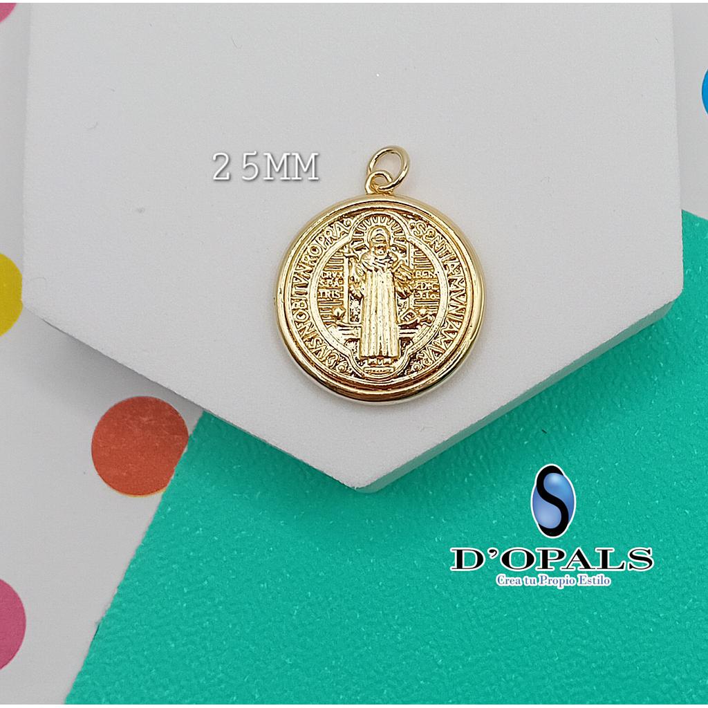 DIJE SAN BENITO MICROCIRCONIA 25MM