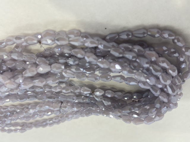 CRISTAL GOTA FACETEADA 4X6MM