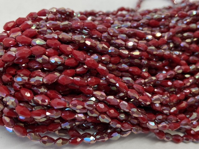 CRISTAL GOTA FACETEADA 4X6MM