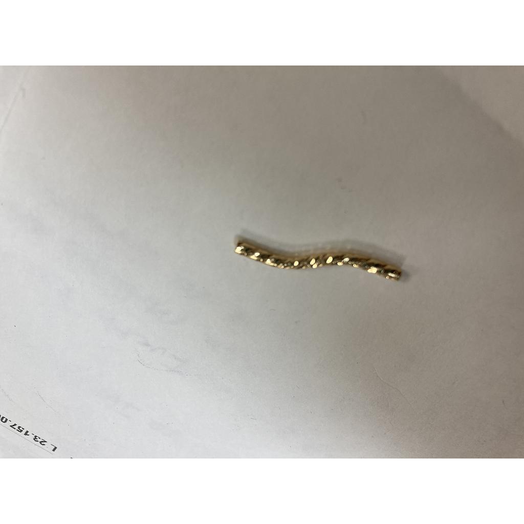 SEPARADOR TUBO CURVO 24MM ELECTROENCHAPADO