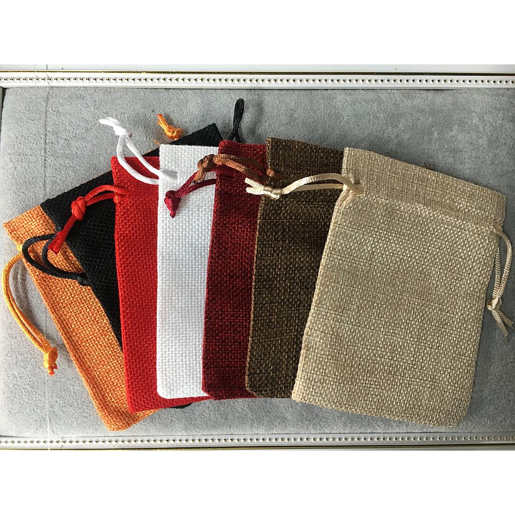 BOLSA YUTE PEQUEÑA 9X12CM 11PCS