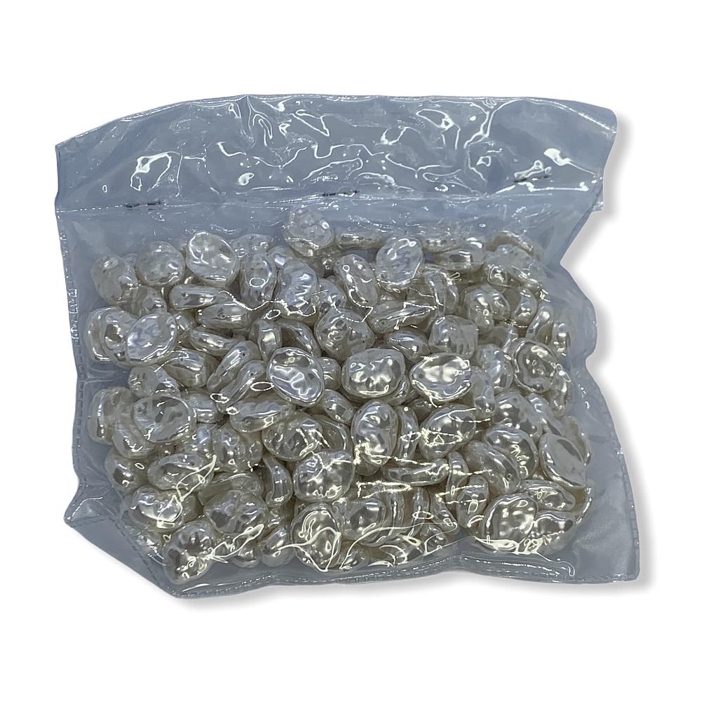 PERLA ACRILICA 12X16MM PAQUETE