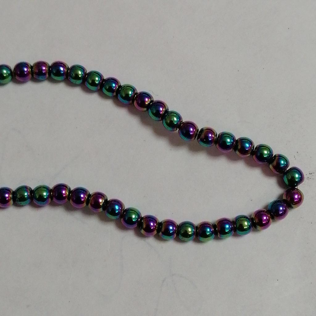 HEMATITA 3MM MULTICOLOR