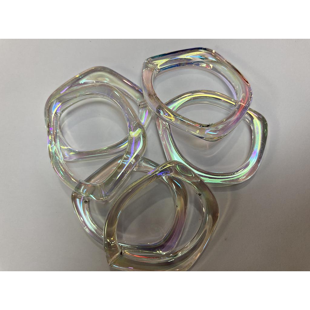 ARGOLLA ACRILICA 6 PIEZAS