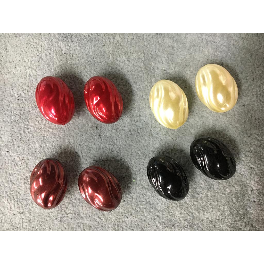 PERLA ACRILICA 20X14MM 4PCS