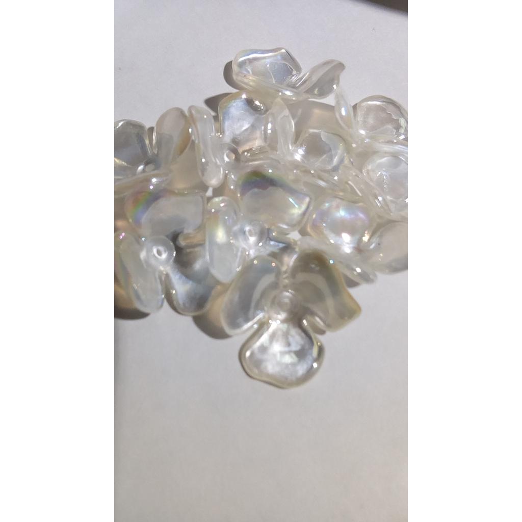 FLOR ACRILICA 20MM 40 PIEZAS