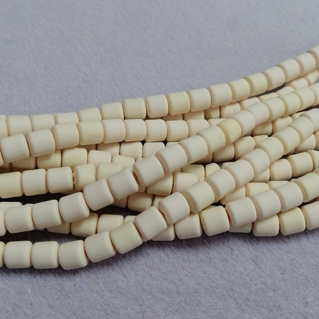 FIMO CILINDRICO BEIGE 6X6 MM