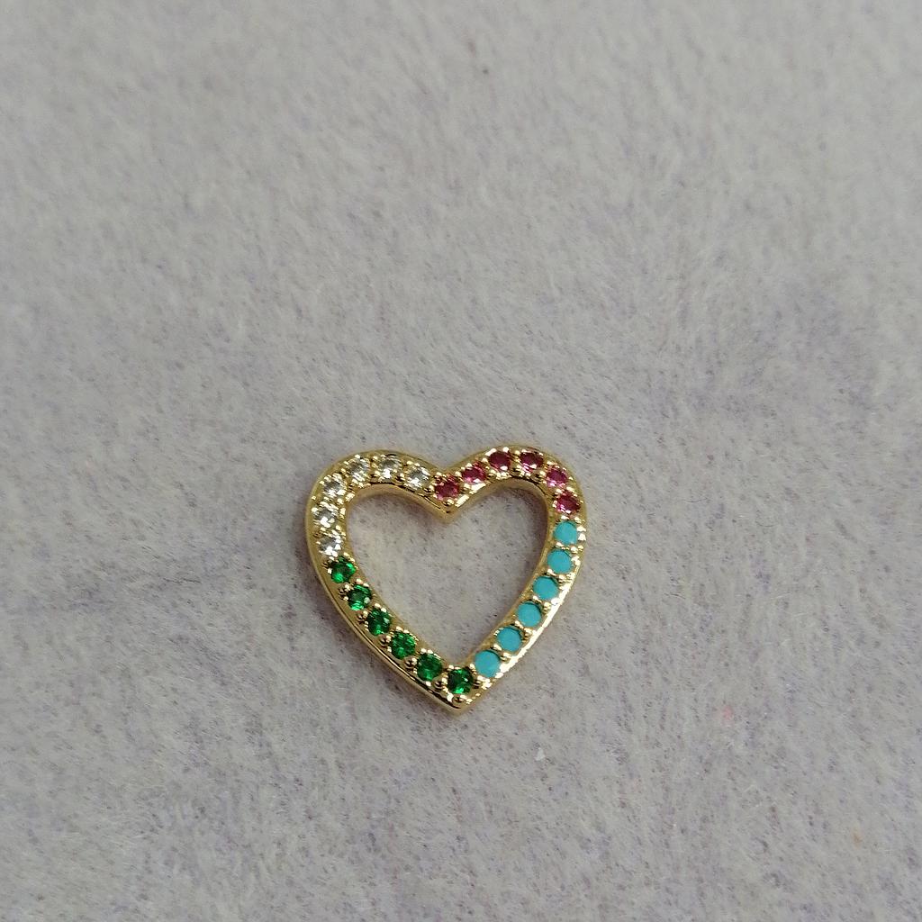 DIJE MICROCIRCONIA CORAZON