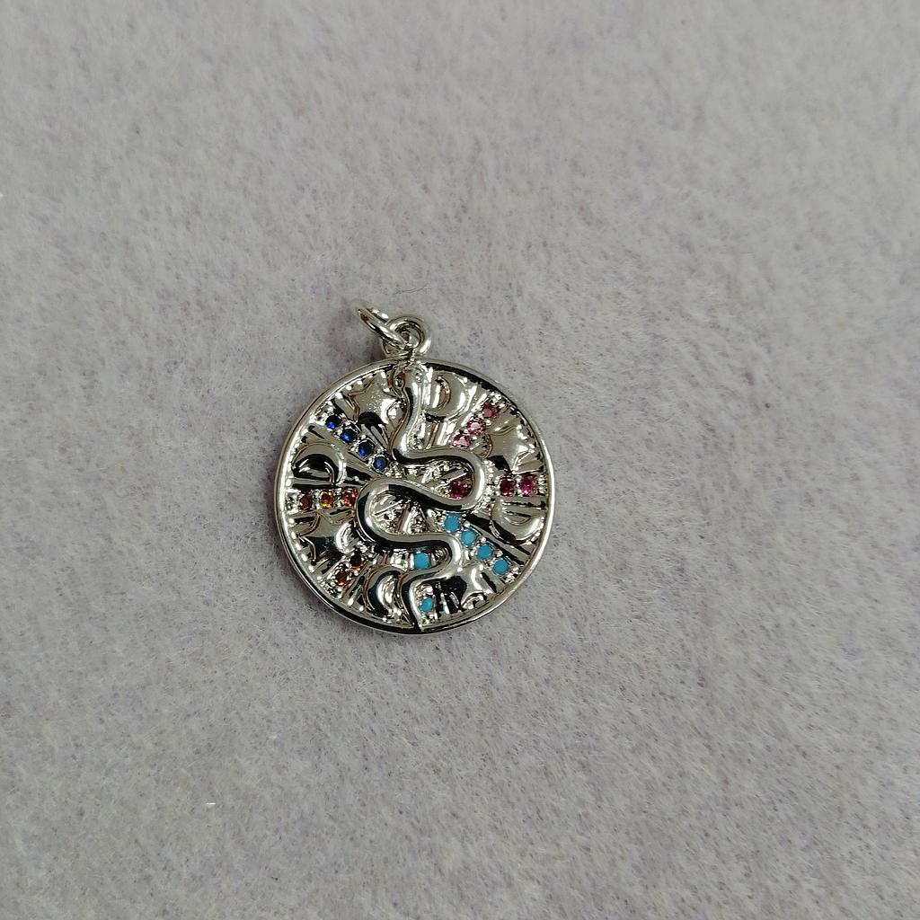 DIJE SERPIENTE MICROCIRCONIA