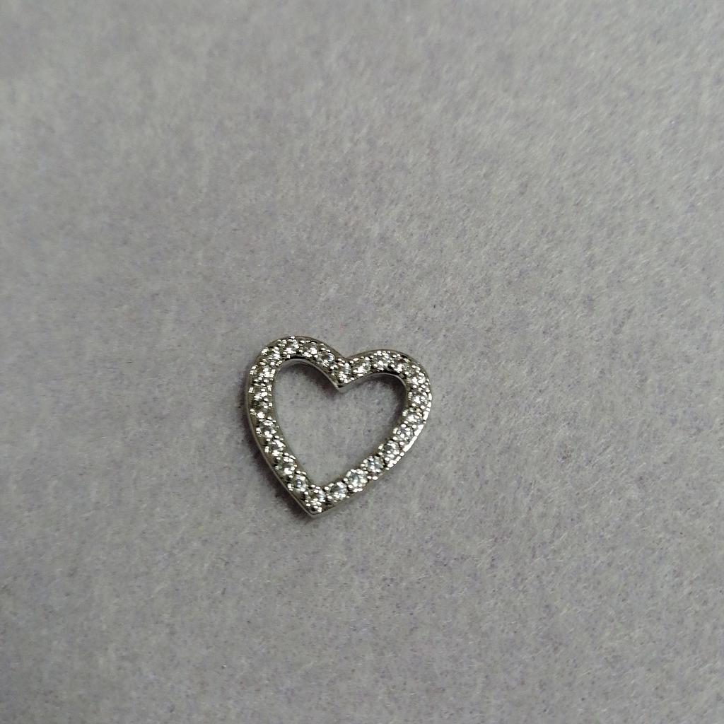 DIJE CORAZON MICROCIRCONIA