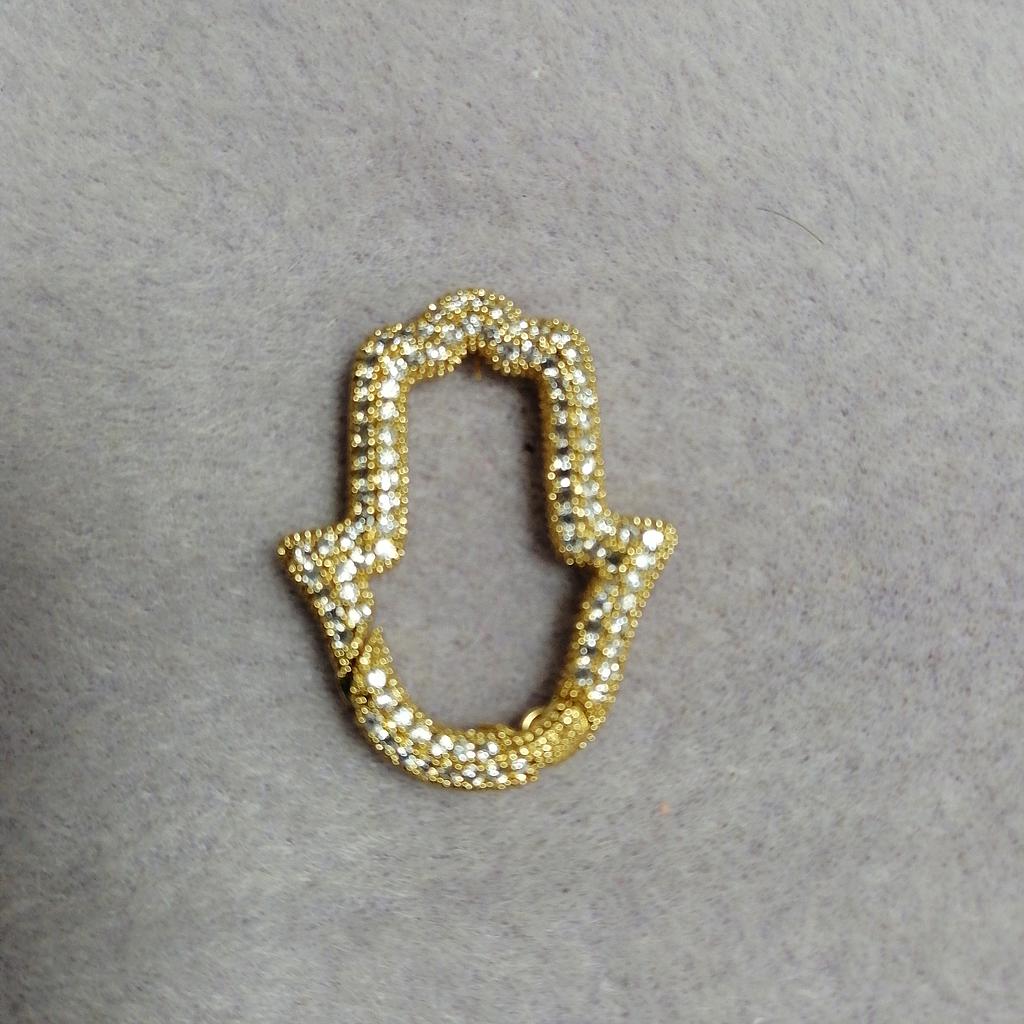 BROCHE MANO DE FATIMA MICROCIRCONIA