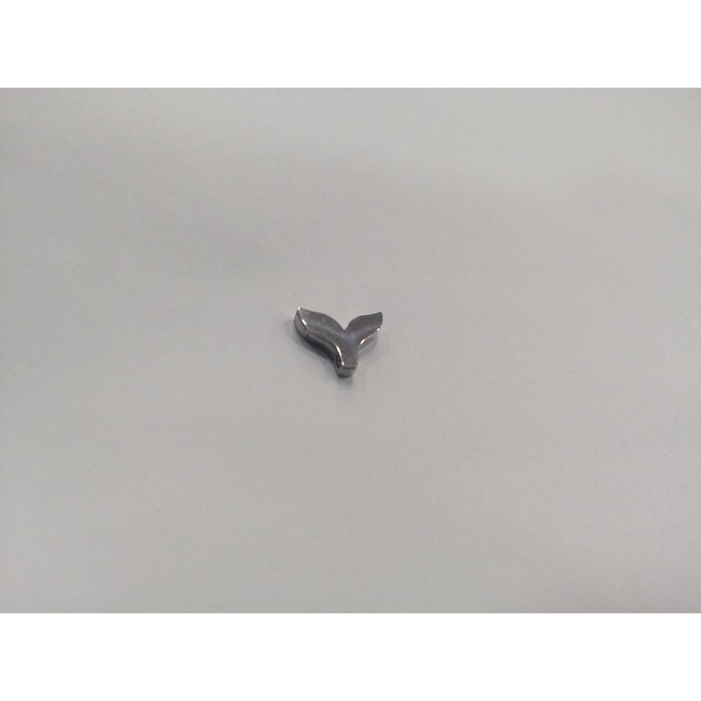 DIJE COLA DE SIRENA ACERO