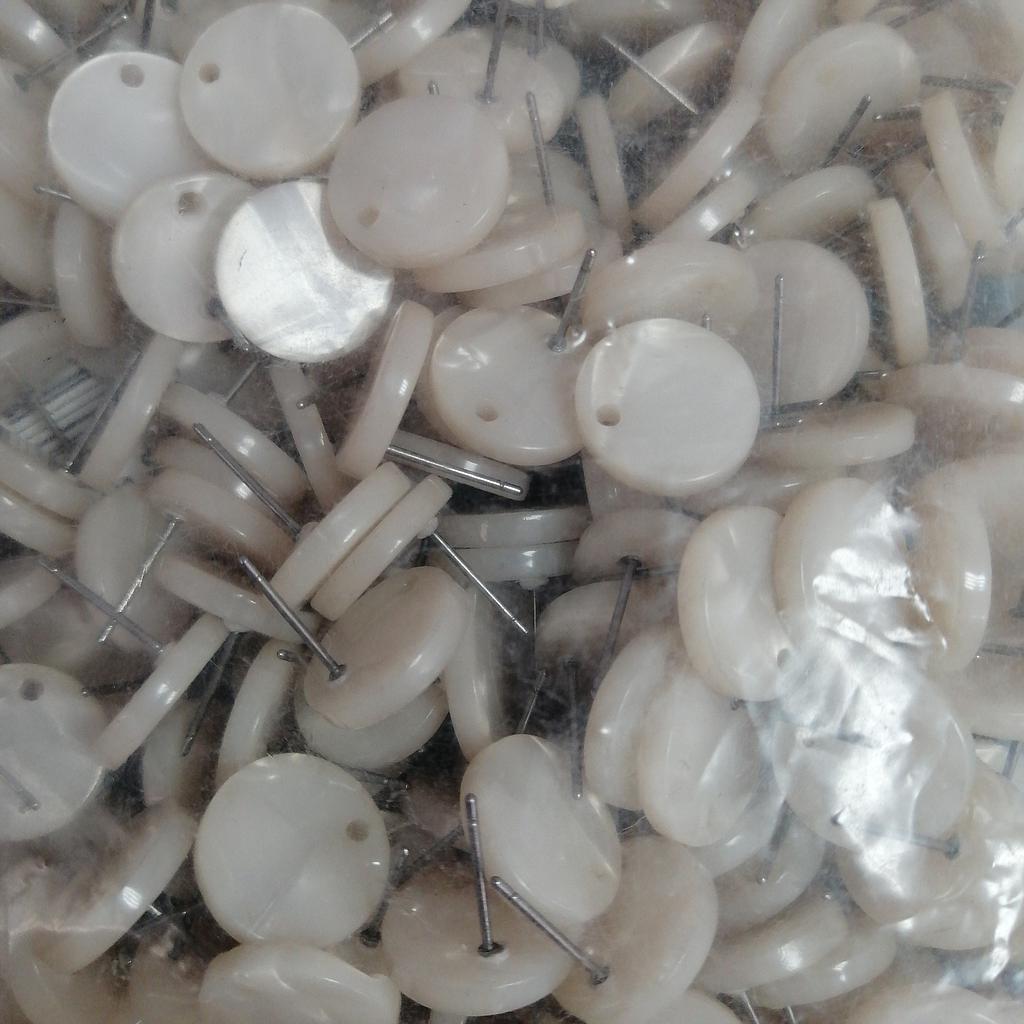 PATENTES ACRILICO 15MM 50 PIEZAS