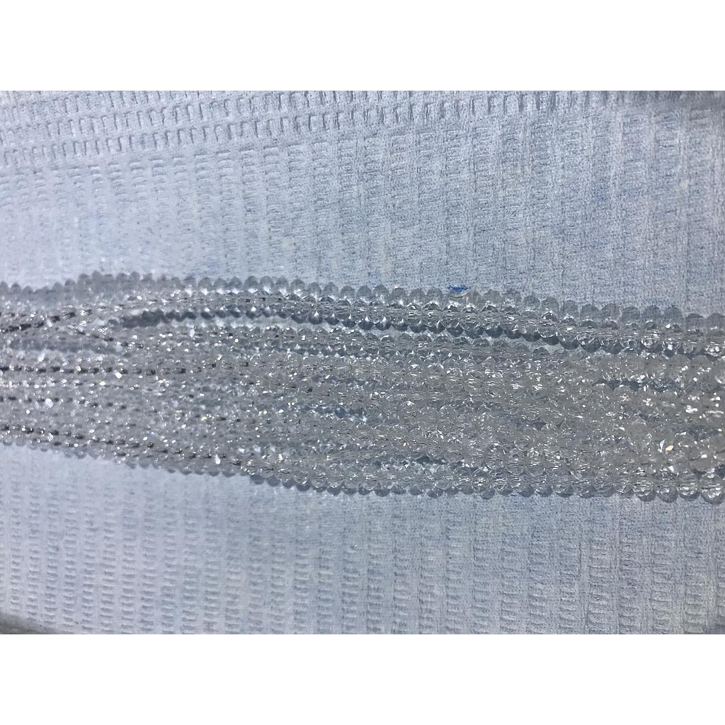 CRISTAL RONDEL TRANSPARENTE 3MM