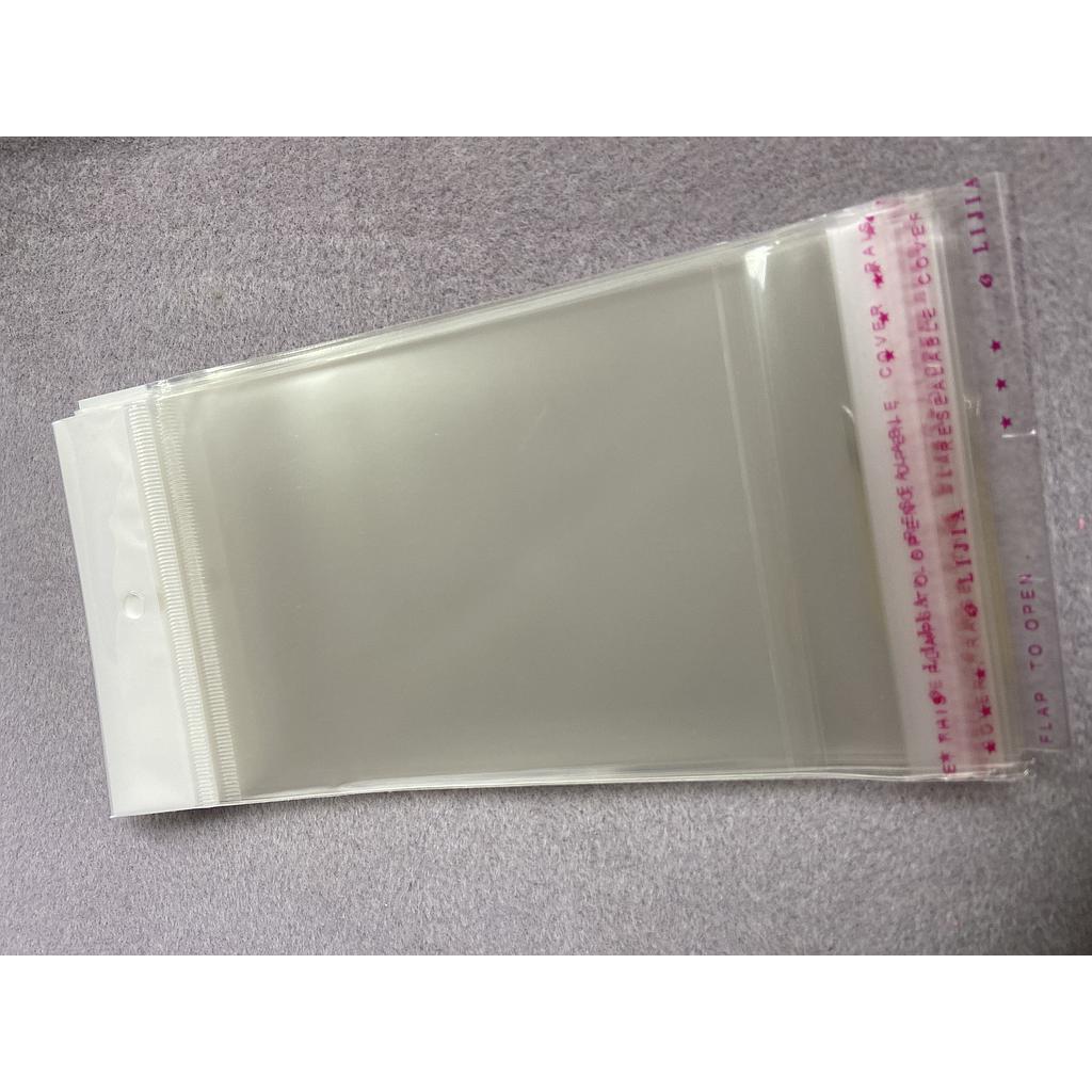 BOLSA CON PEGAMENTO 9X18CM PAQUETE 100PCS