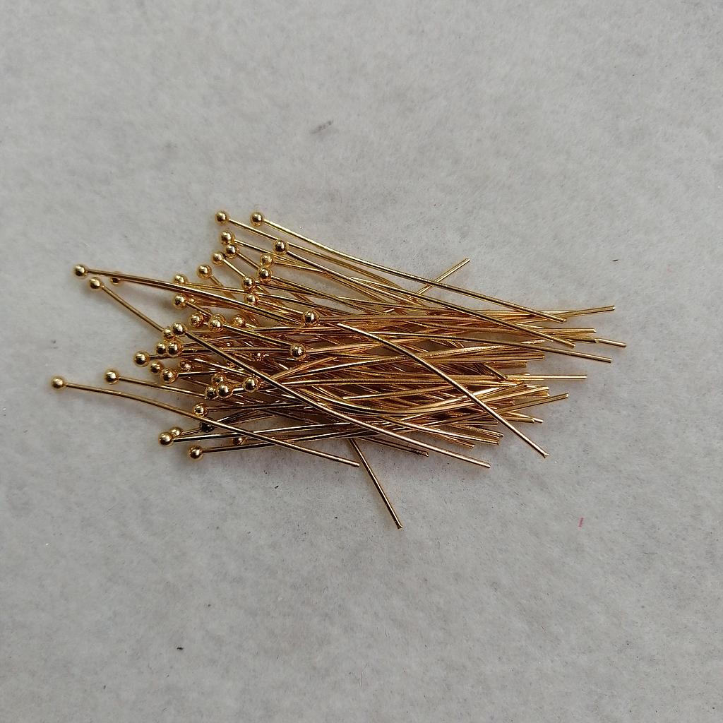 PINES ELECTROENCHAPADO 0.7X4MM 50 PIEZAS