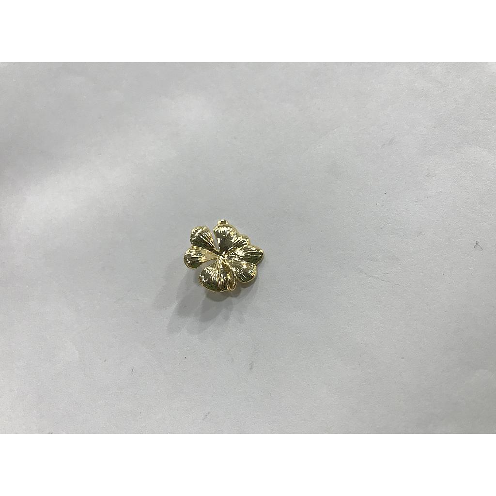 DIJE FLOR ELECTROENCHAPADO