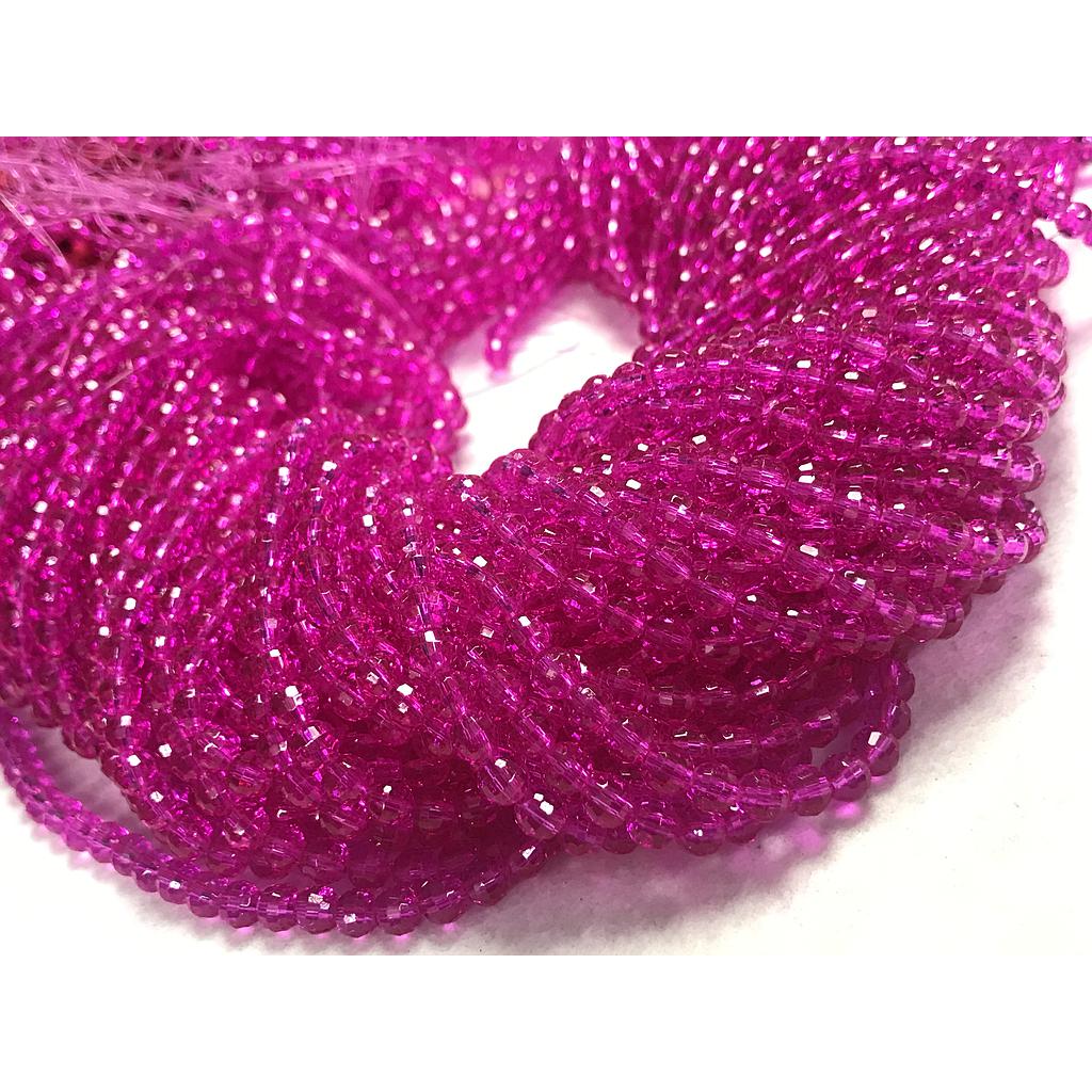 CRISTAL REDONDO FACETADO 6MM