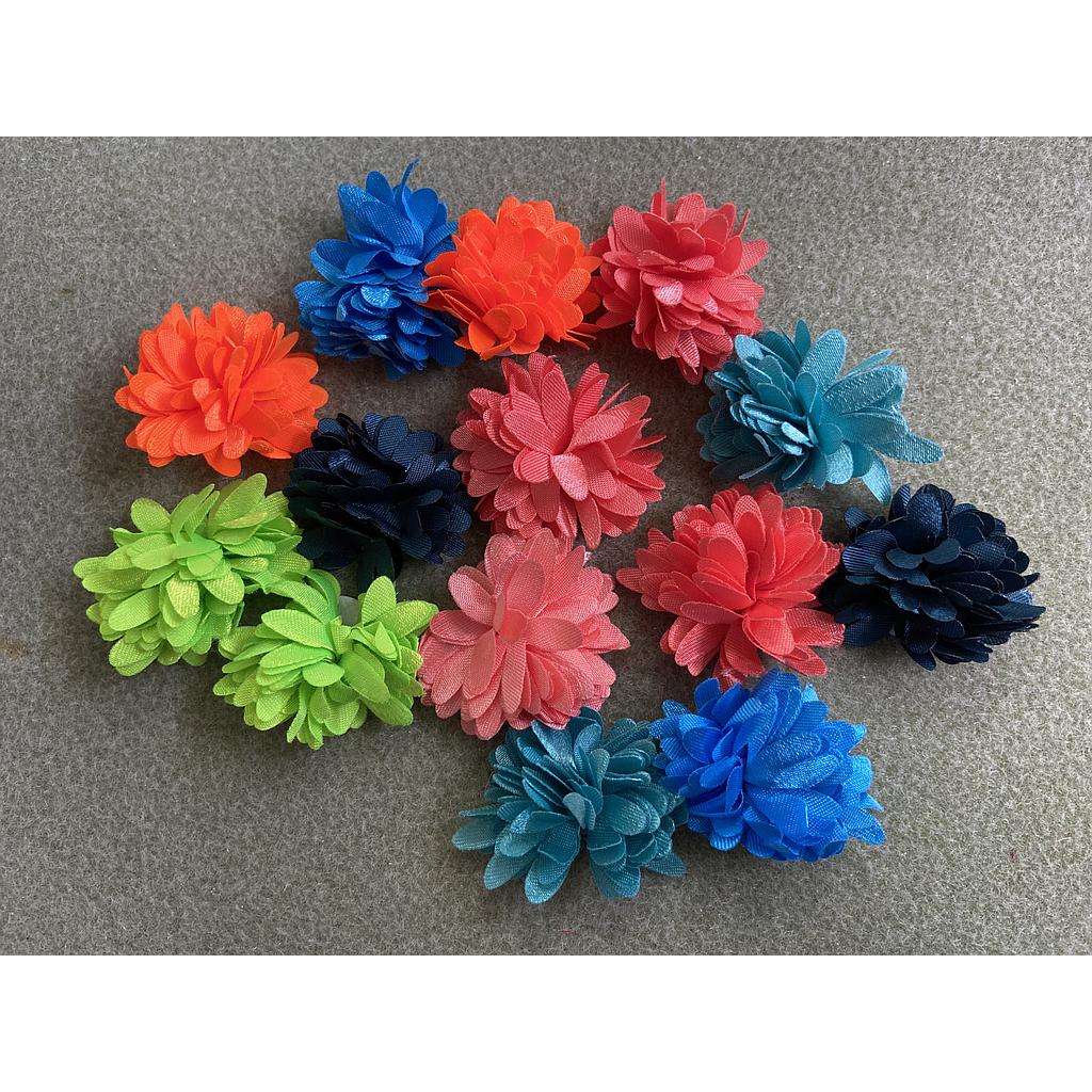 BOLSA FLORES DE TELA