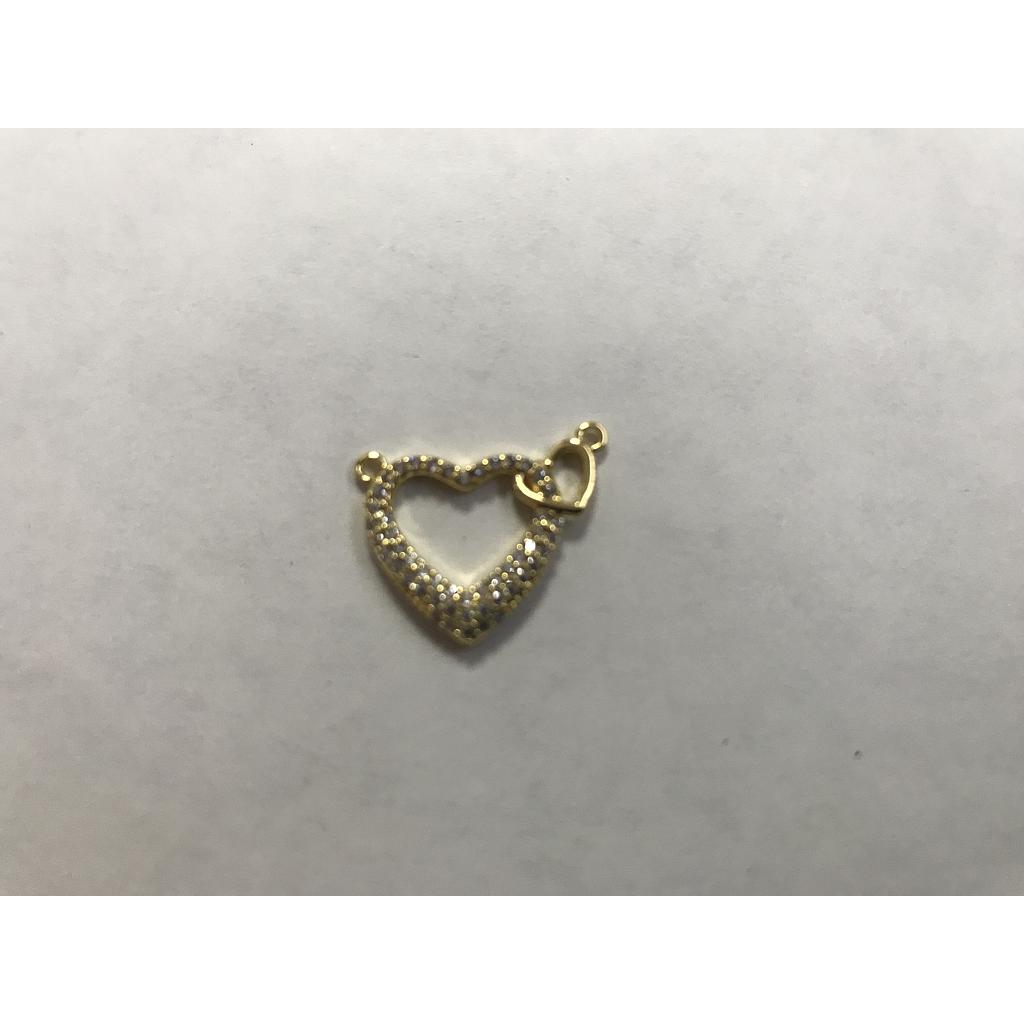 DIJE CORAZON MICROZIRCONIA