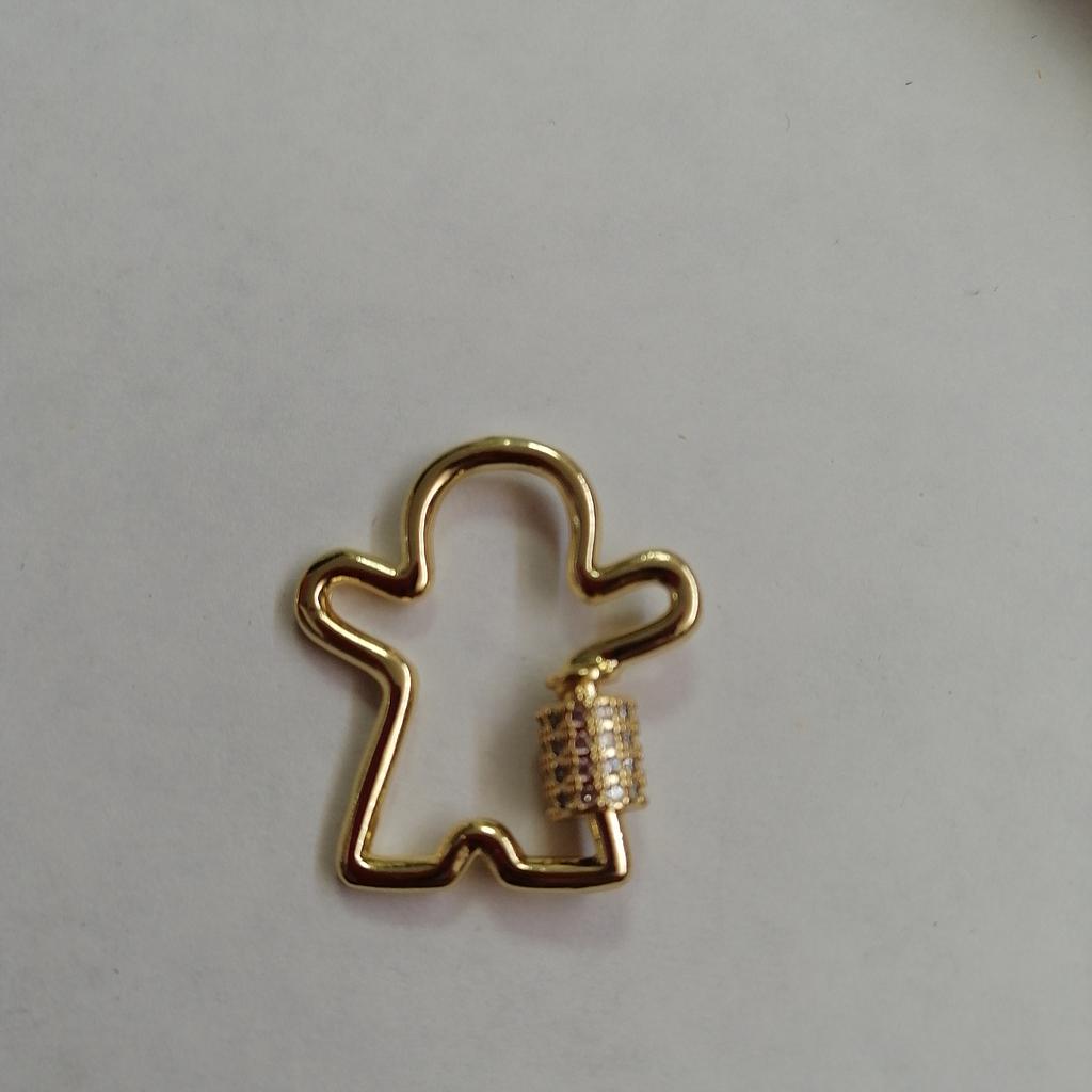 BROCHE NIÑO JENGIBRE MICROCIRCONIA