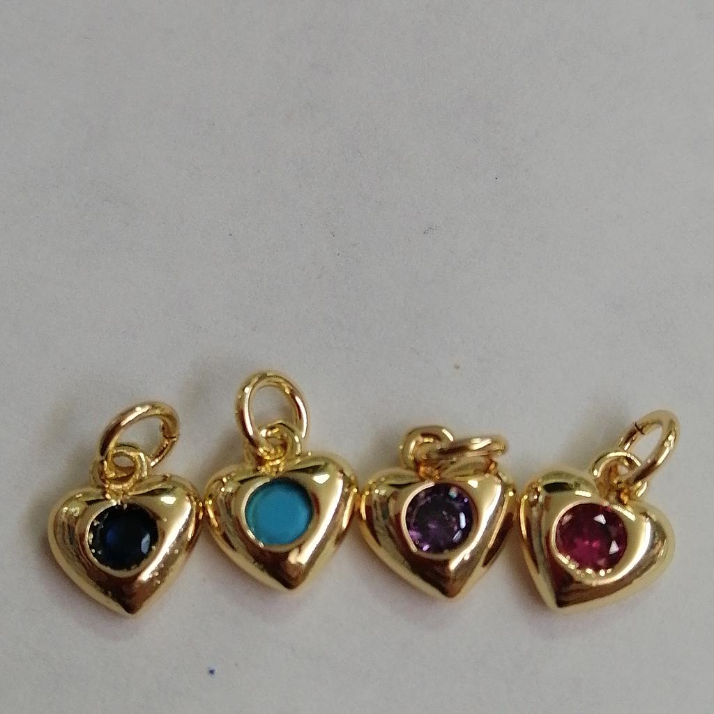 DIJE CORAZON MICROCIRCONIA