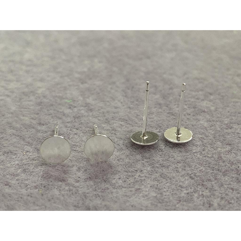 PATENTE DE PEGAR PLATA 925 6MM