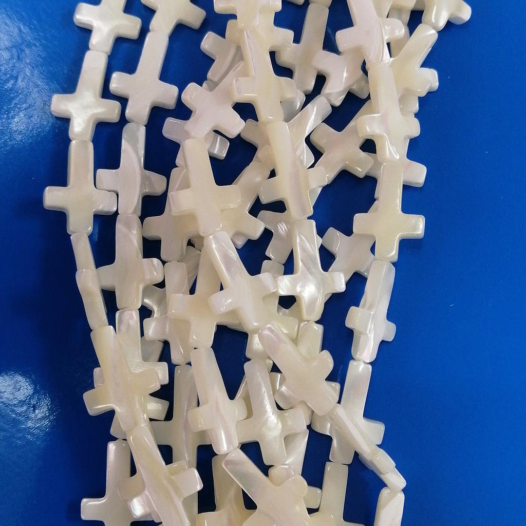 CONCHA NACAR CRUZ 13X18MM