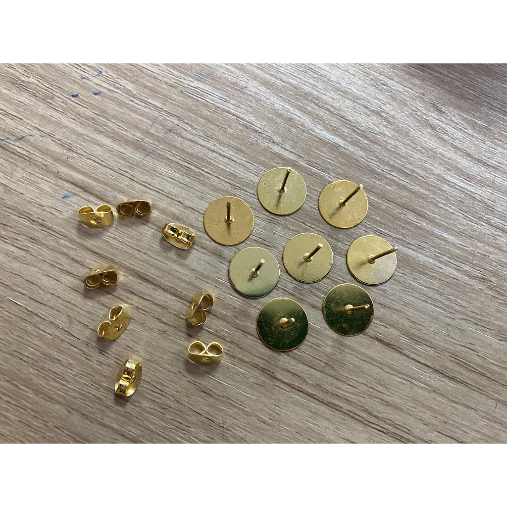 PATENTE DE PEGAR FANTASIA 10MM 4 PARES