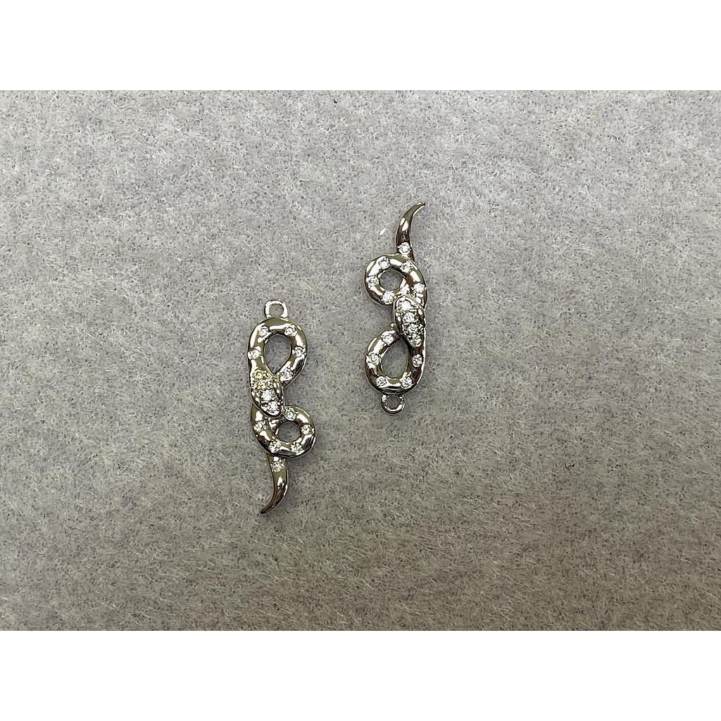 DIJE SERPIENTE MICROCIRCONIA