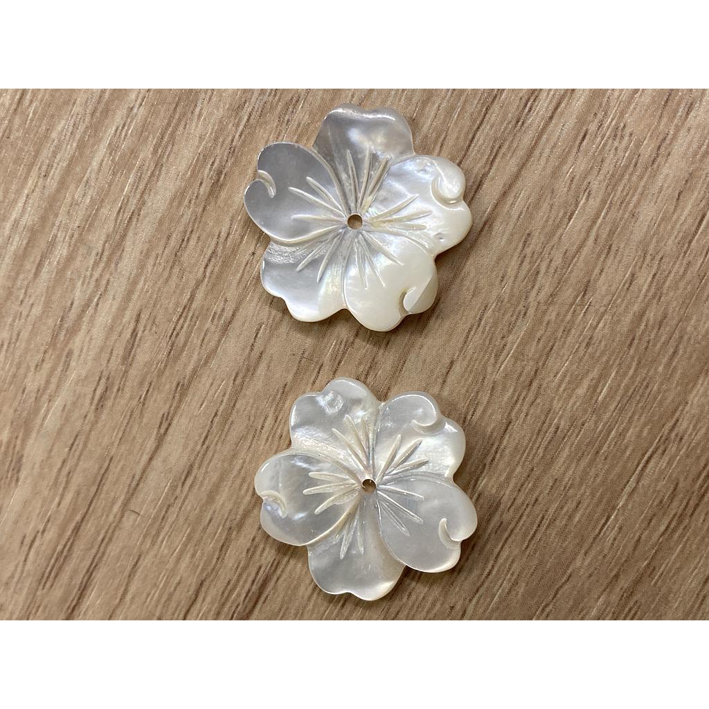 FLOR CONCHA NACAR 18MM