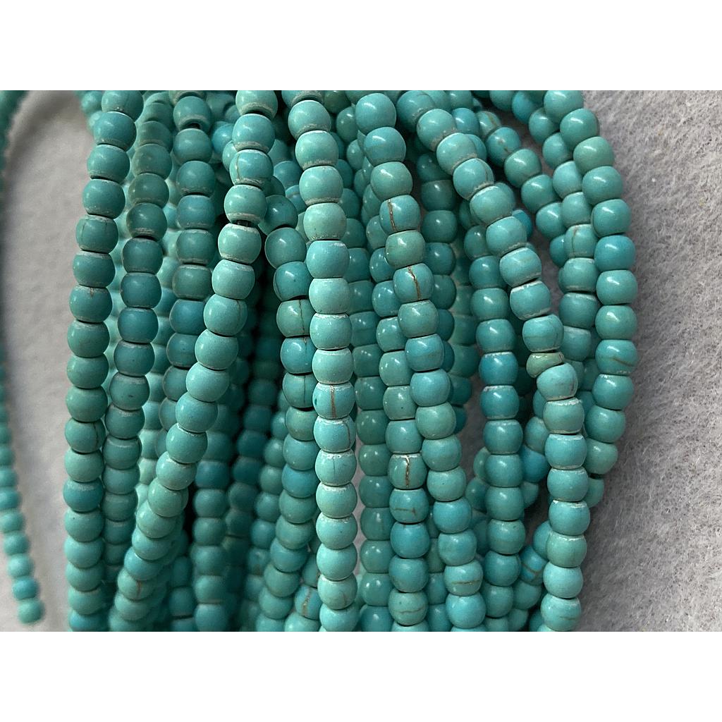 RISTRA PIEDRA TURQUESA 4MM