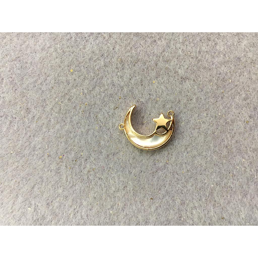 DIJE LUNA Y ESTRELLA