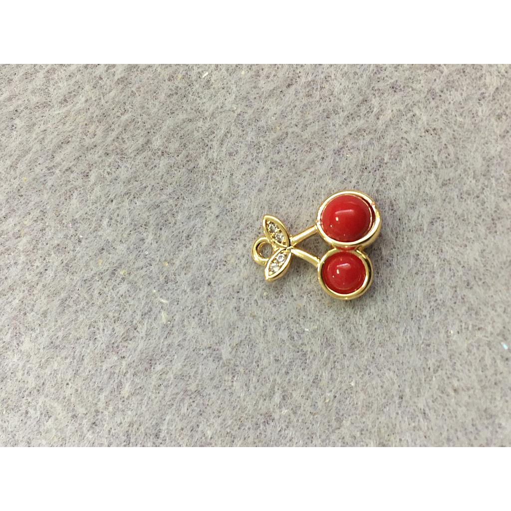 DIJE CEREZA ELECTROENCHAPADO