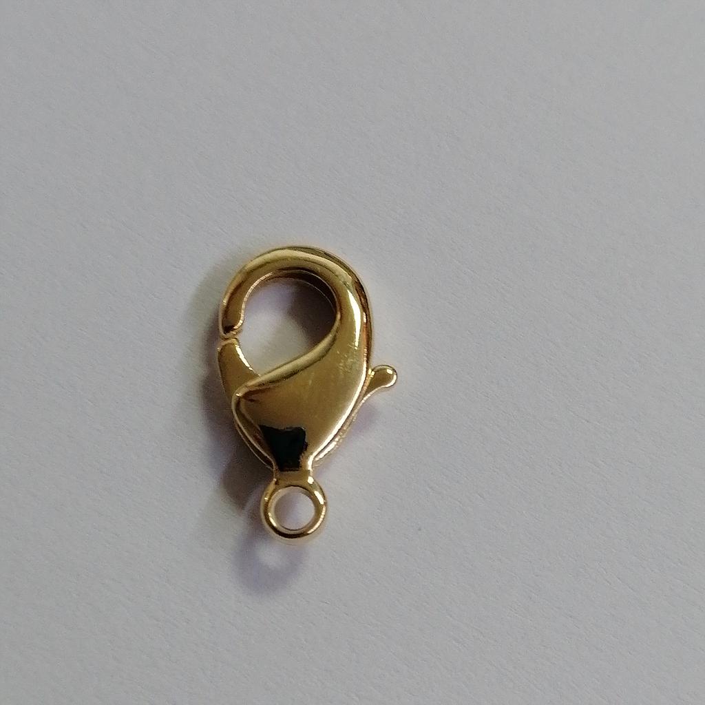 BROCHE GOLDPLATED 15MM