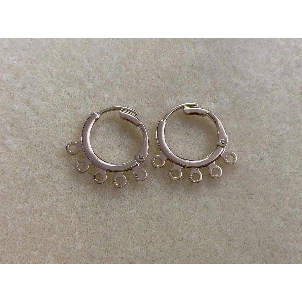 PATENTE ARGOLLA 16MM GOLDPLATED