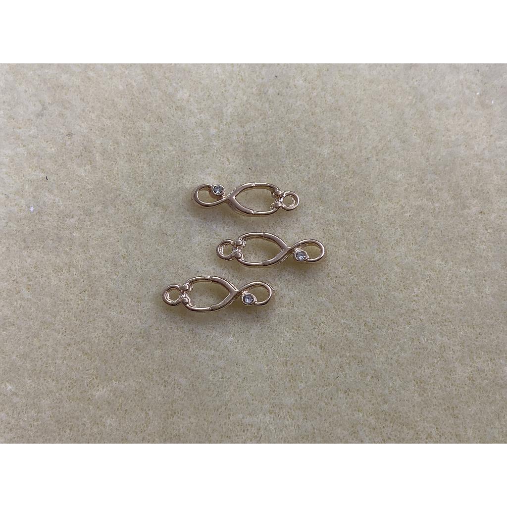 DIJE INFINITO GOLDPLATED