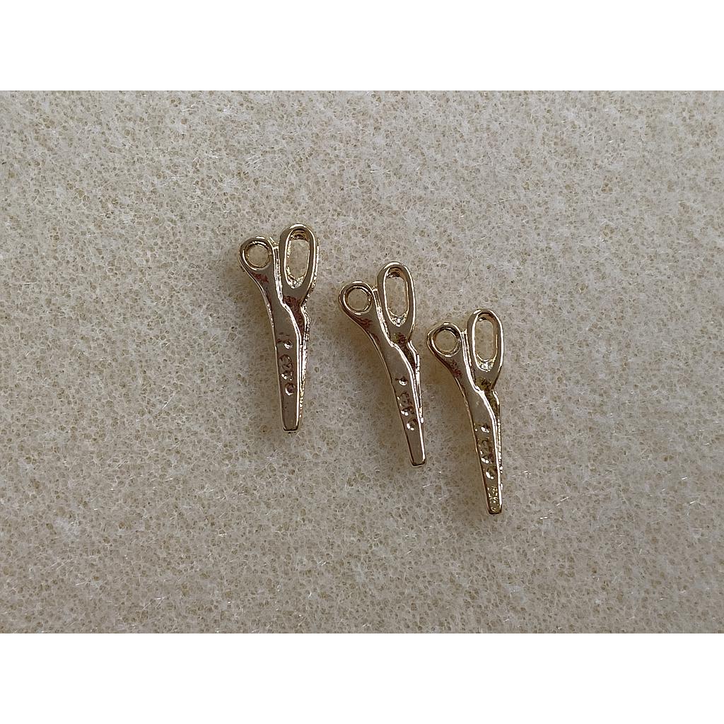 DIJE FORMA TIJERA GOLDPLATED