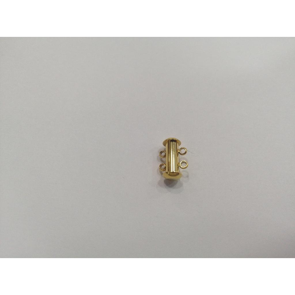 BROCHE TUBITO DOS HILOS DE ACERO