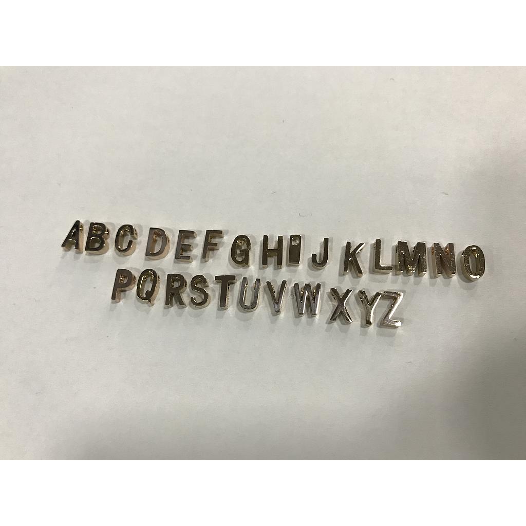 LETRAS ACERO ROSE GOLD