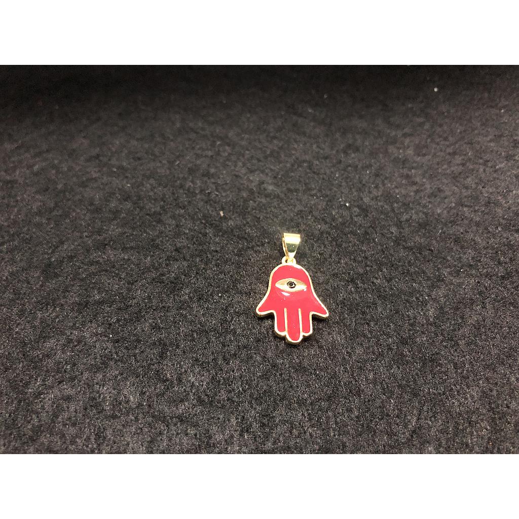 DIJE MANO CON OJO MICROCIRCONIA